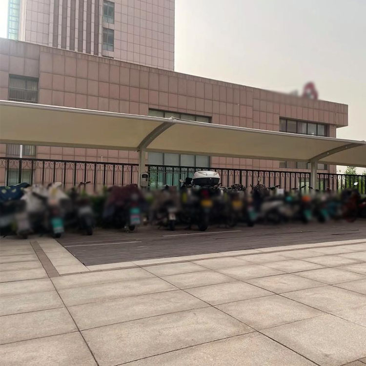 茂县膜结构电动车棚